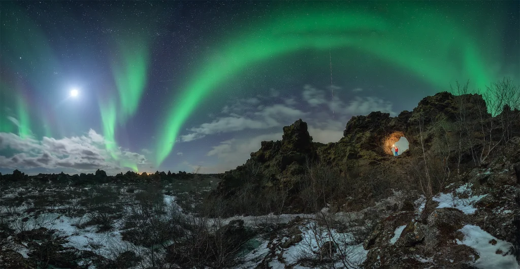 Entre fuego y auroras