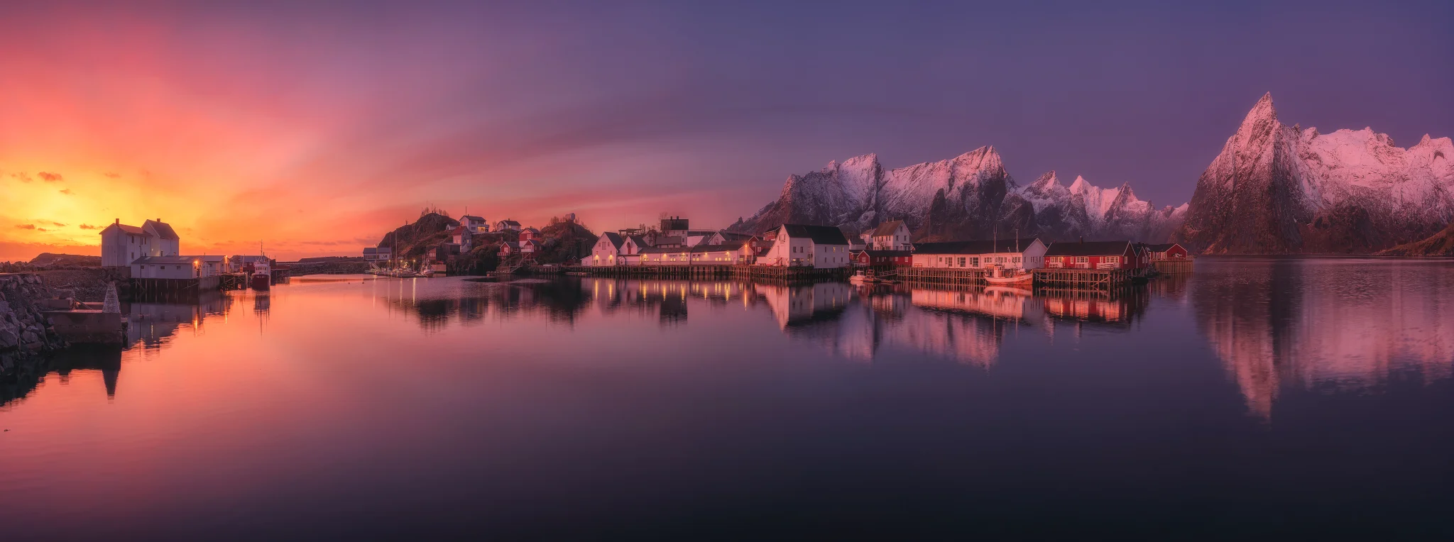 El manecer Soñado · Lofoten, Noruega