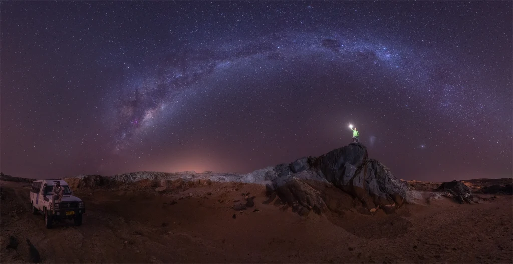 Explorando la noche