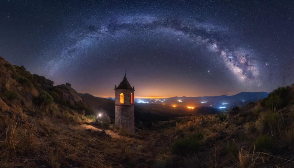 Noche en el monasterio V