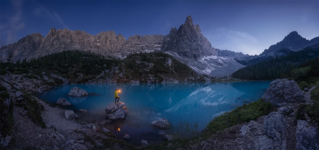 El Lago Azul